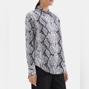 The Shirt by Rochelle Behrens Signature Snakeskin Top - size M